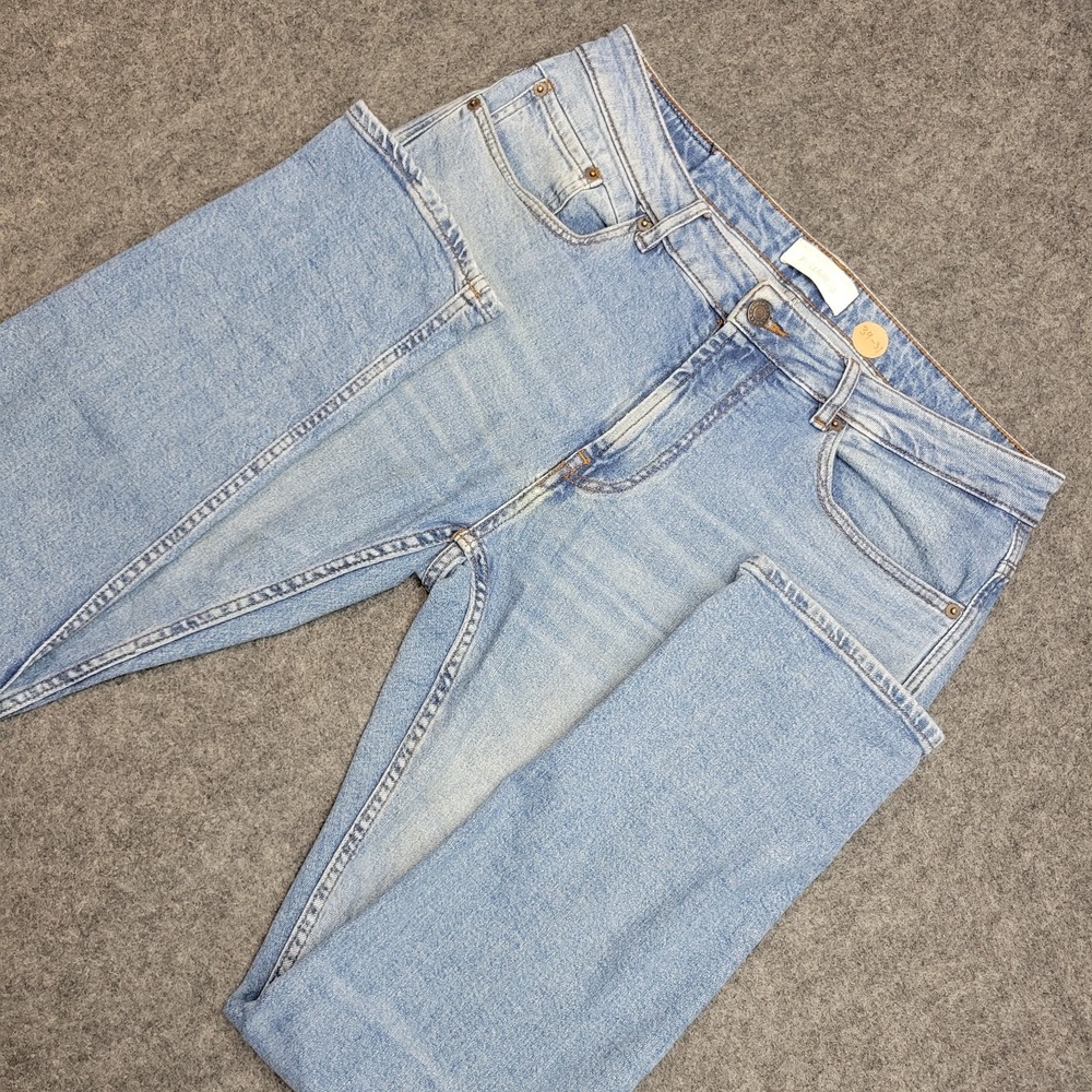 Pull & Bear Jeans Mens 34 Blue‎ Denim Y2k Boho Streetwear Grunge Festival Skinny